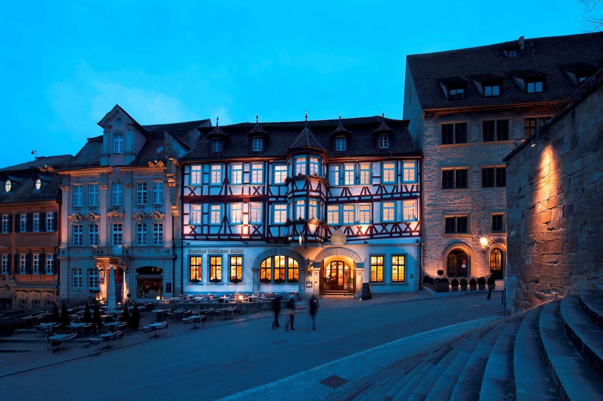 Stadt-Gut-Hotel Gasthof Goldener Adler Schwäbisch Hall Extérieur photo